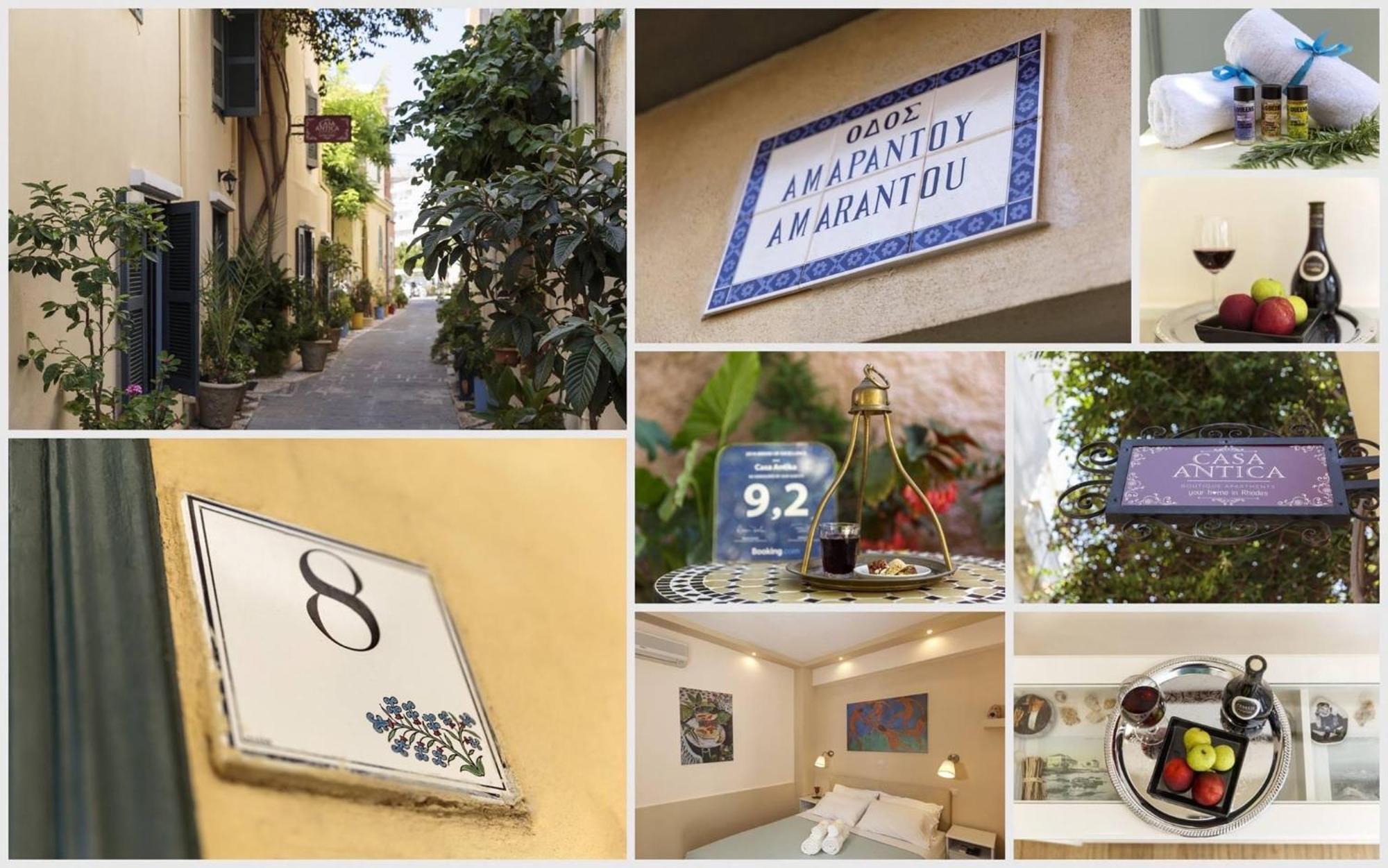 Hotel Casa Antica Rhodes City Exterior foto